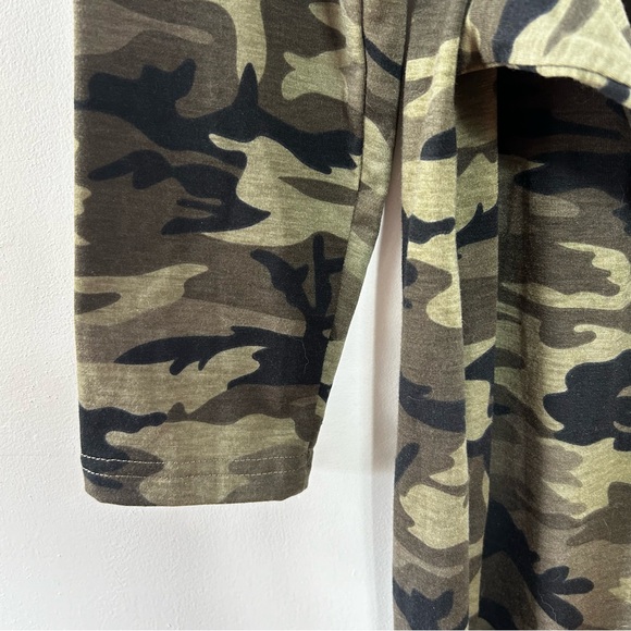 SHEIN Camo Print Mini Dress With Tie Waist 1X - Picture 4 of 7